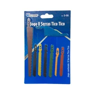 Serra Tico-Tico Western com Lâmina de Corte 8 Peças