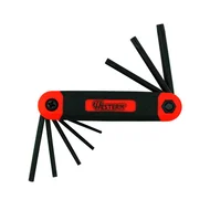 Chave Torx Dobrável Com Furo 8 Peças