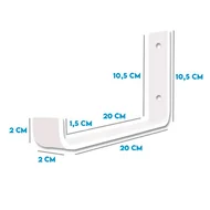 Mola Aérea 302 Força 2 Prata Soprano Fechamento Porta até 90cm 45kg