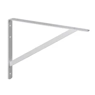 Mão Francesa Leve 50 cm Suporte Fixo Branco