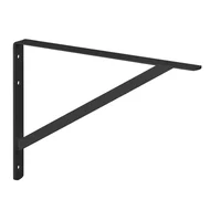 Mão Francesa Leve 25 cm Suporte Fixo Preto