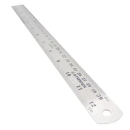 Régua 30cm Inoxidável Ferramenta Starfer