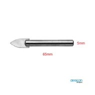 Broca MD Para Vidro IRW 65x5mm 3/16" Irwin IW2149