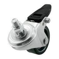 Rodízio Rodinha Para Freezer Parafuso 50mm Com Trava 3/8 1"
