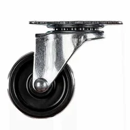 Rodizio Para Moveis Vasos Pequenos Plástico 30mm Sem Trava