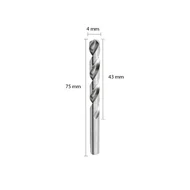 Broca de Aço Rápido para Metal DIN 338 de 4mm x 75mm IRWIN