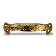 Puxador Alça Para Gavetas 160mm Dourado Brilho 16cm