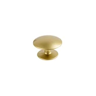 Puxador De Armário Unifuro Redondo Dourado Fosco