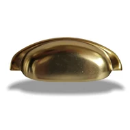 Puxador Concha 96mm Dourado Fosco 9,6 cm