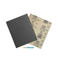 100 Folhas Lixa D’Água Grão 100 225x275mm Vonder