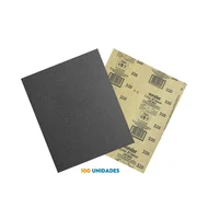 100 Folhas Lixa D’Água Grão 320 225x275mm Vonder