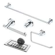 Kit De Acessórios Light Para Banheiro 5 Peças Italyline