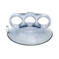Ventosa Garra Silicone Cristal 110mm Para Martelinho De Ouro