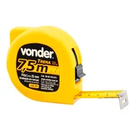 Trena De Aço (F) 7,5M X 25MM Econômica Vonder Medições