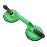Ventosa de Sucção Dupla Em Plástico Abs Borracha 50kg 110mm