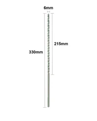 Broca Irwin Videa 6Mm Longa Concreto Qualidade Durabilidade