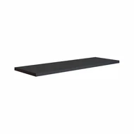 Prateleira de Madeira Preto 80x20 com Suporte Invisível