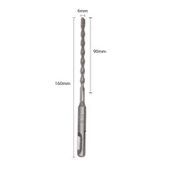 Broca Videa 6mm Irwin Encaixe Sds Plus Concreto