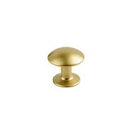 Puxador Armario Redondo Mini Dourado Fosco