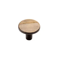 Puxador Ponto 22mm Antique Brilho