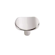 Puxador Ponto 32mm x 38mm Cromado