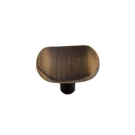 Puxador Ponto 32mm x 38mm Antique Fosco
