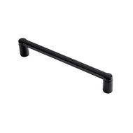 Puxador Armario Alça Reto 128mm Preto Fosco