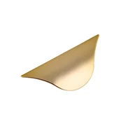 Puxador Armario Concha Aberta 20mm 60mm Dourado Brilho