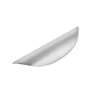 Puxador Armario Concha Aberta 64mm 104mm Cromado