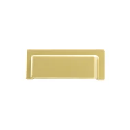 Puxador Armario Viale 64mm Dourado Fosco