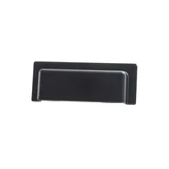 Puxador Armario Viale 64mm Preto Fosco