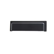 Puxador Armario Viale 96mm Preto Fosco