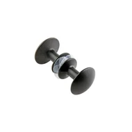 Puxador Box Redondo Mini Preto Fosco