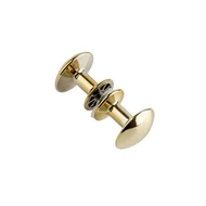 Puxador Box Redondo Mini Dourado Brilho