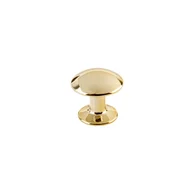 Puxador Armario Redondo Mini Dourado Brilho