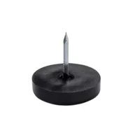 Sapata Prego 19mm Para Móveis Preto