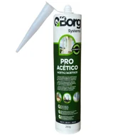Silicone Acetico Preto Q-Borg