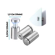Prolongador Aço Inox 1,9X2,5cm Polido