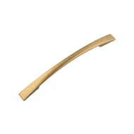 Puxador Armario Alça Curvo 128mm Dourado Fosco