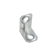 Suporte Prateleira Cantoneira 16x16mm 2 Furos Aço