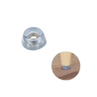 Sapata De Silicone Para Moveis 28mm Sem Arruela De Reforço