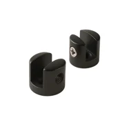 Suporte Fenda Plastico Preto 4mm 6mm 8mm 10mm
