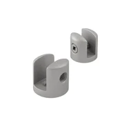 Suporte Fenda Plastico Cinza Fosco