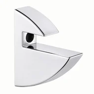 Suporte Clip Fixo 15mm Para Prateleira de Madeira Mixso